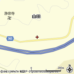 兵庫県佐用郡佐用町山田84周辺の地図