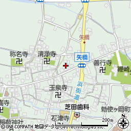 滋賀県草津市矢橋町1418周辺の地図