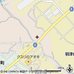 三重県四日市市垂坂町2068周辺の地図