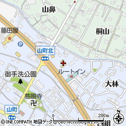 株式会社クラフト　知立店周辺の地図