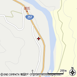 愛知県新城市愛郷南貝津24周辺の地図