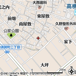 愛知県東海市高横須賀町辰巳屋敷18周辺の地図
