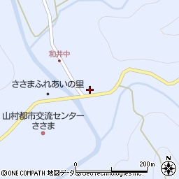 静岡県島田市川根町笹間上661周辺の地図
