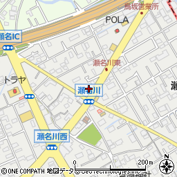 ドミノ・ピザ　静岡瀬名川店周辺の地図