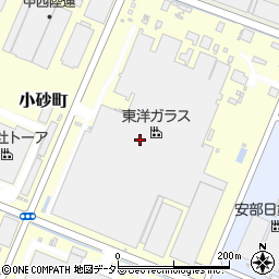 東洋ガラス滋賀工場周辺の地図