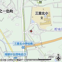 三重県四日市市山之一色町118周辺の地図