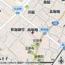 愛知県東海市養父町（南堀畑）周辺の地図