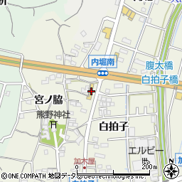 メガネ赤札堂東海市店周辺の地図