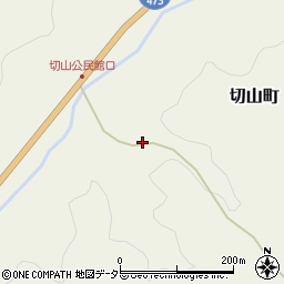愛知県岡崎市切山町（川向）周辺の地図