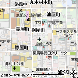 京都府京都市中京区道祐町140周辺の地図