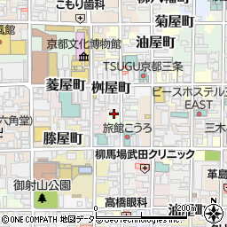 京都府京都市中京区道祐町140周辺の地図