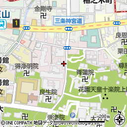 京都府京都市東山区粟田口三条坊町16-2周辺の地図