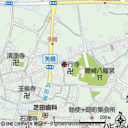 滋賀県草津市矢橋町1441周辺の地図