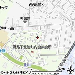 滋賀県草津市野路町2431-9周辺の地図