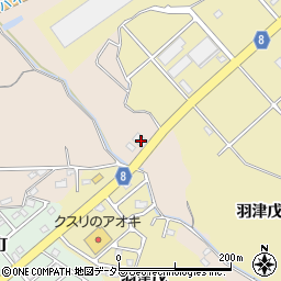 三重県四日市市垂坂町2074周辺の地図