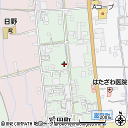 兵庫県西脇市富田町73周辺の地図