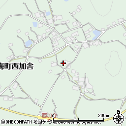 京都府亀岡市本梅町西加舎下条周辺の地図