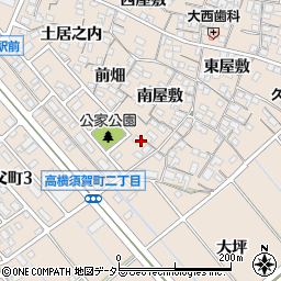 愛知県東海市高横須賀町（前畑）周辺の地図