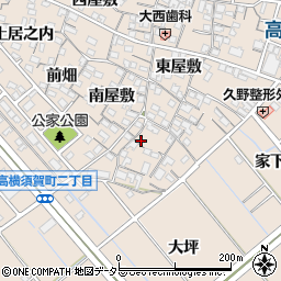 愛知県東海市高横須賀町辰巳屋敷6周辺の地図