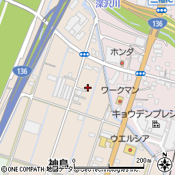 静岡県伊豆の国市神島110周辺の地図