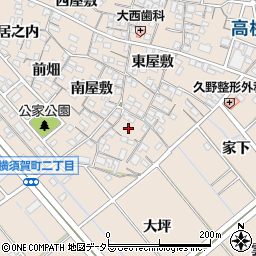 愛知県東海市高横須賀町辰巳屋敷8周辺の地図