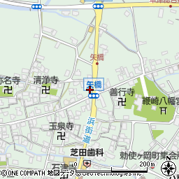 滋賀県草津市矢橋町1430周辺の地図