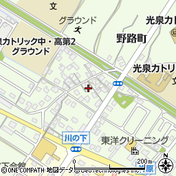 滋賀県草津市野路町428周辺の地図