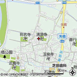 滋賀県草津市矢橋町1374周辺の地図