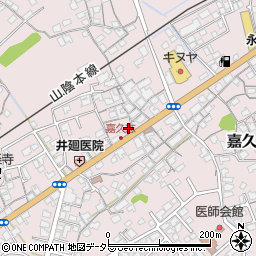 本多電気工事有限会社江津営業所周辺の地図