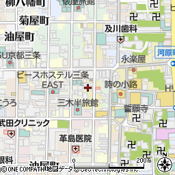 京都セントアンドリュース教会周辺の地図