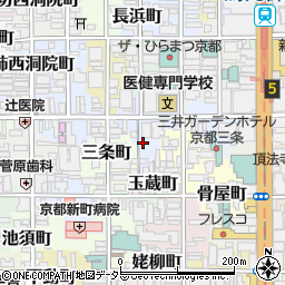 京都府京都市中京区衣棚町475周辺の地図