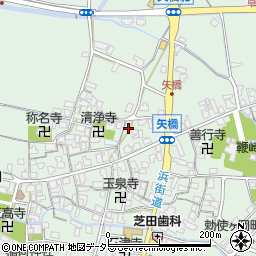 滋賀県草津市矢橋町1414周辺の地図