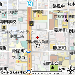 京都府京都市中京区梅忠町248周辺の地図