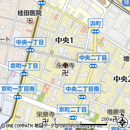 有限会社山田東店周辺の地図
