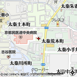 京都銀行京都民医連中央病院前 ＡＴＭ周辺の地図