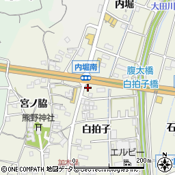 愛知県東海市加木屋町白拍子24周辺の地図