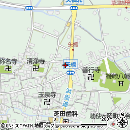 滋賀県草津市矢橋町1428周辺の地図