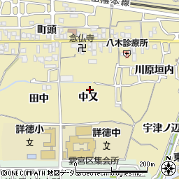 京都府亀岡市篠町柏原周辺の地図