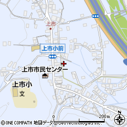 岡山県新見市上市295周辺の地図