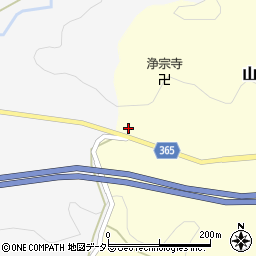 兵庫県佐用郡佐用町山田124周辺の地図