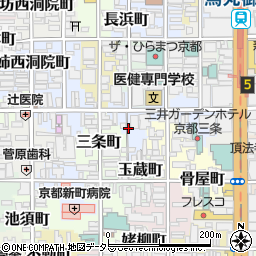 株式会社荒木装束店周辺の地図