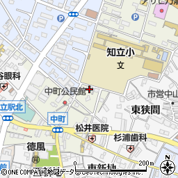 愛知県知立市中町家下28周辺の地図