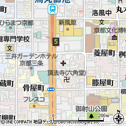 大同生命保険株式会社　京都支社周辺の地図