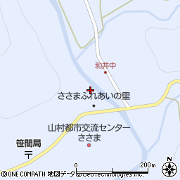 静岡県島田市川根町笹間上390周辺の地図