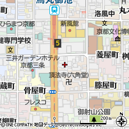 株式会社日建設計　京滋支所周辺の地図