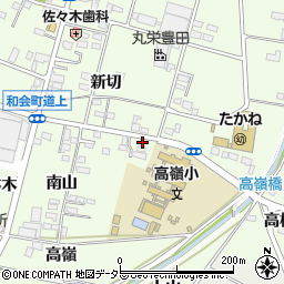 愛知県豊田市和会町新切48周辺の地図