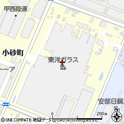 東洋ガラス株式会社　滋賀工場周辺の地図