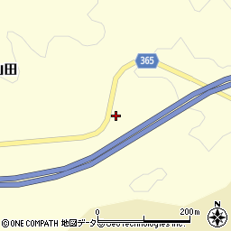 兵庫県佐用郡佐用町山田7周辺の地図