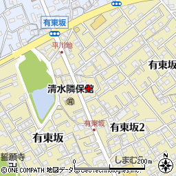 ＥＡＲＴＨ静岡清水店周辺の地図