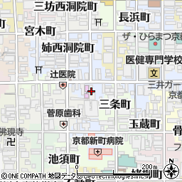 エン京都株式会社周辺の地図